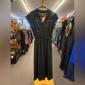 Vintage Strait Lane sz. 8 black dress